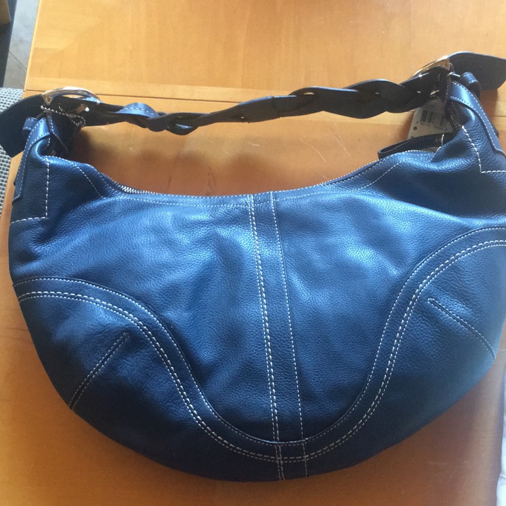 Coach hobo, blue. NWT